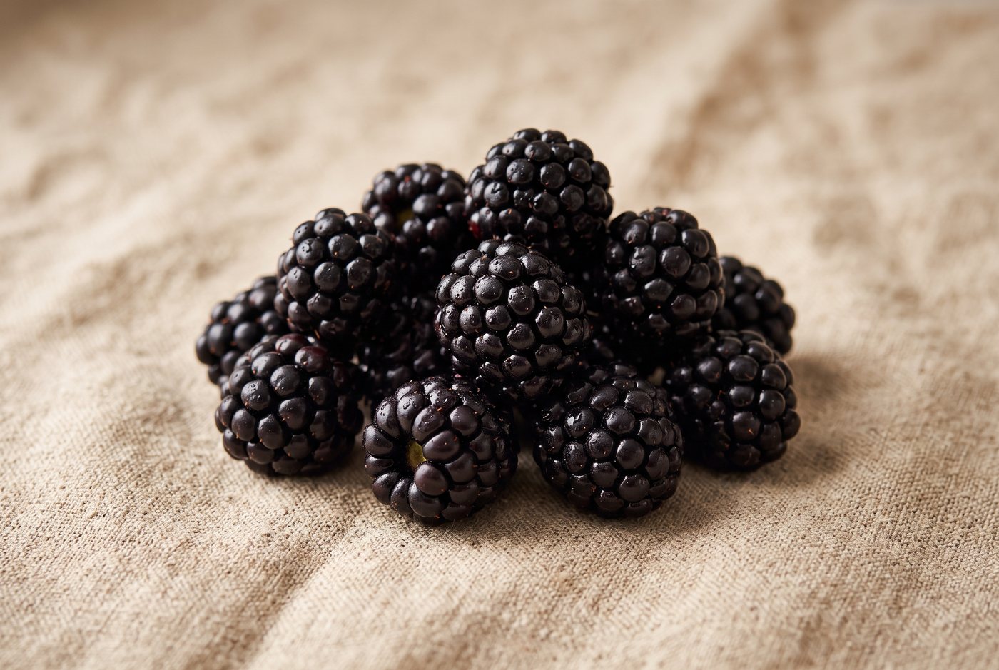 Osage blackberry cluster